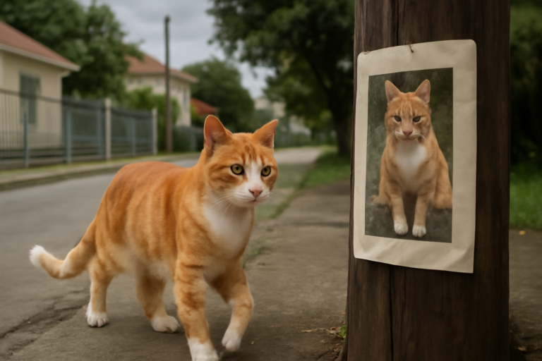 Imagem ilustrativa do gato Renato desaparece no bairro Santa Felicidade em Curitiba