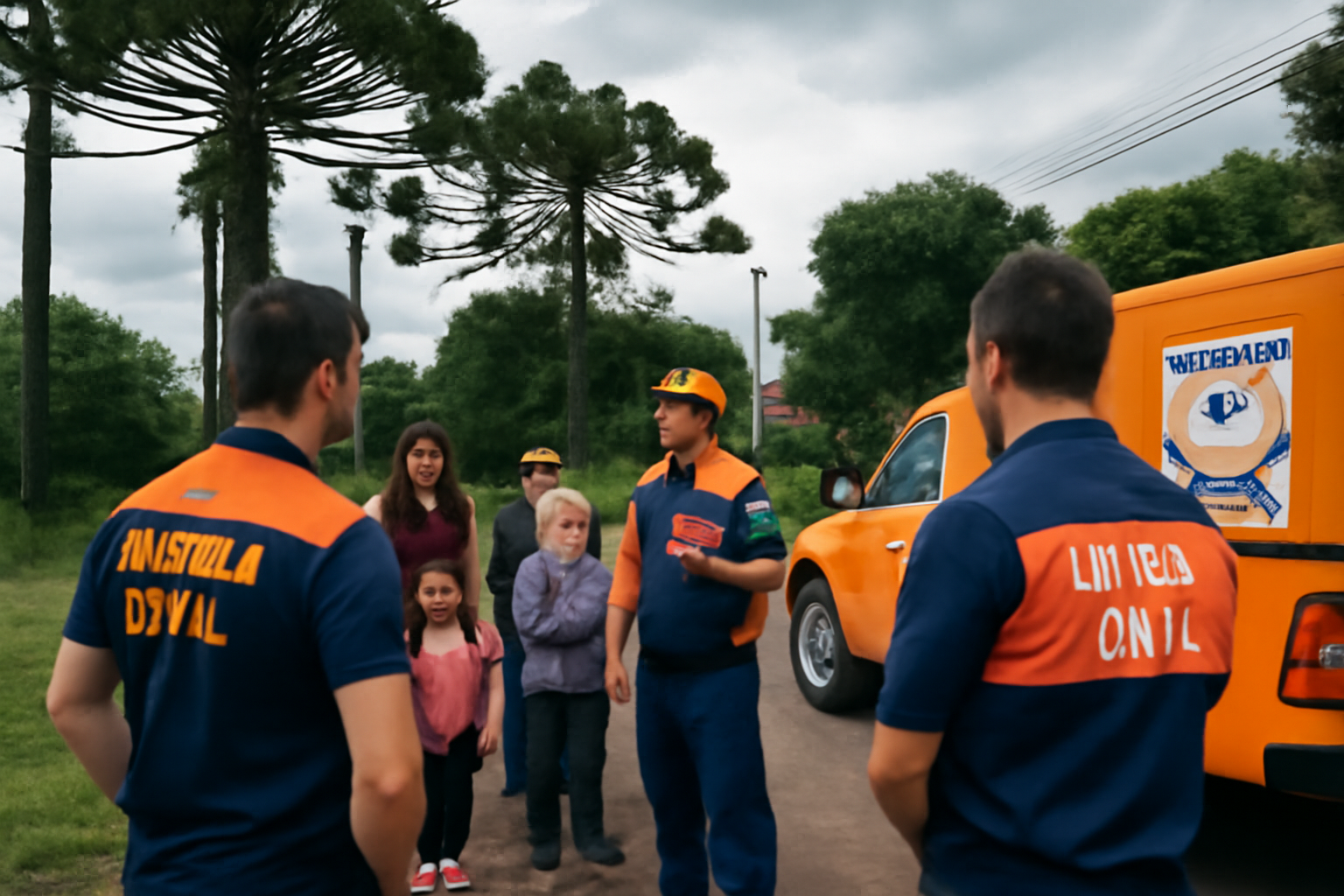 Imagem horizontal representando Araucária intensifica ações enfrentar Super El Niño com Defesa Civil e comunidade