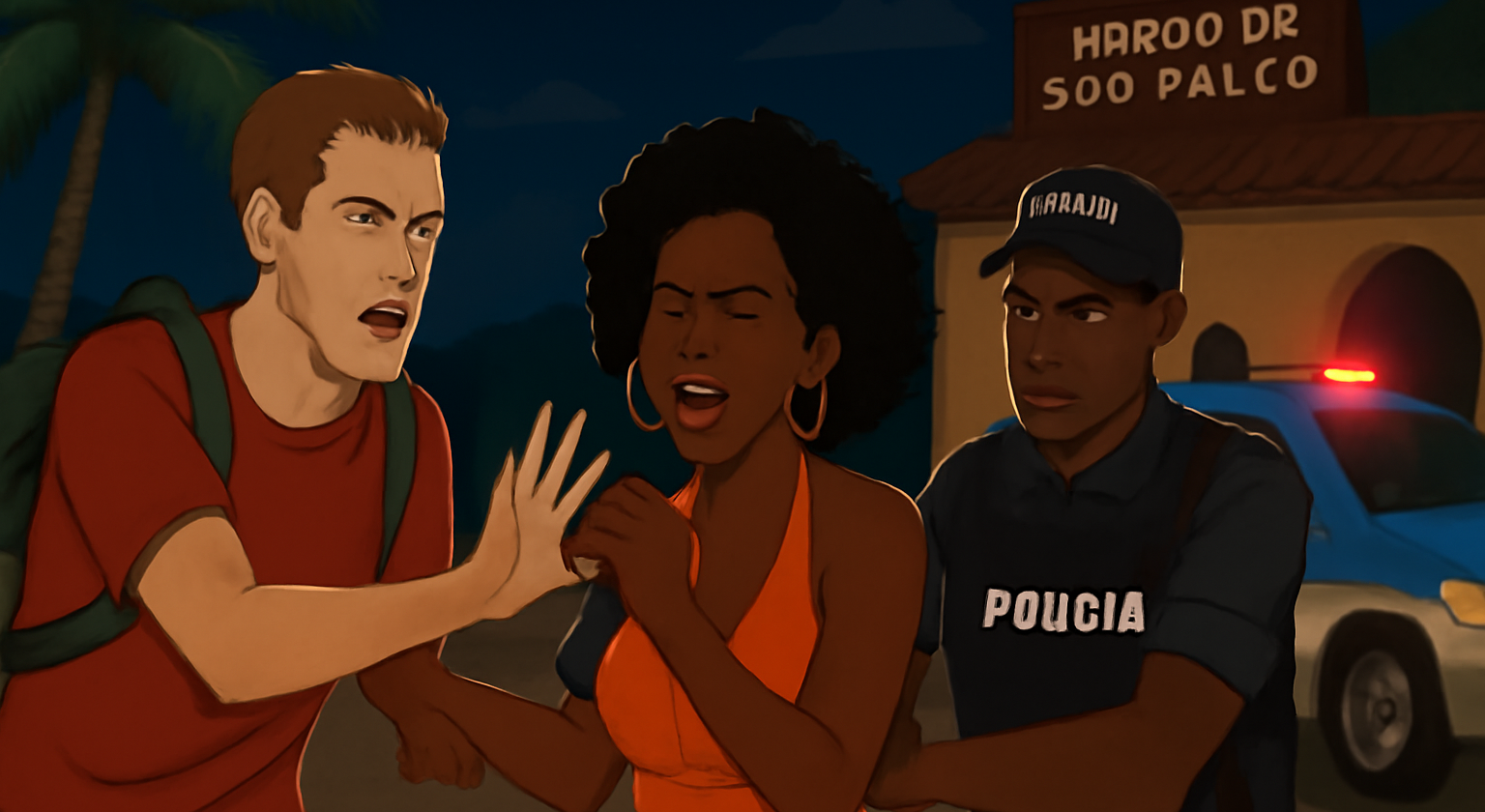 Imagem que representa turista italiano é preso por racismo e importunação sexual em Morro de São Paulo
