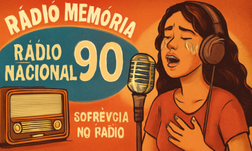 Capa horizontal representando Rádio Memória celebra 90 anos da Rádio Nacional