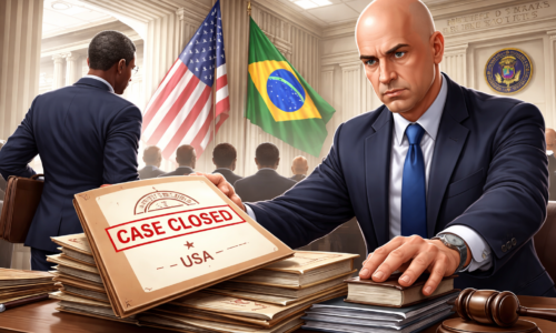 Imagem que representa AGU solicitando arquivamento nos EUA de processo contra ministro Alexandre de Moraes