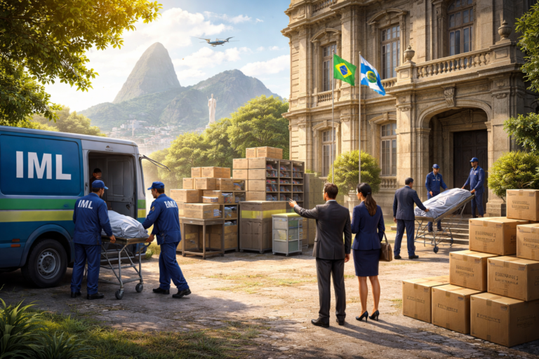 Imagem representando o governo Rio Janeiro busca imóvel para guardar acervo do antigo IML