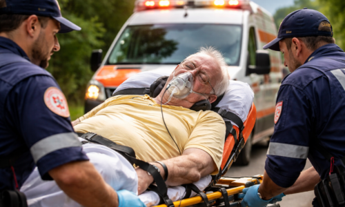 Imagem de capa representando Rafael Greca sofre queda em Maripá, hospital e atendimento médico