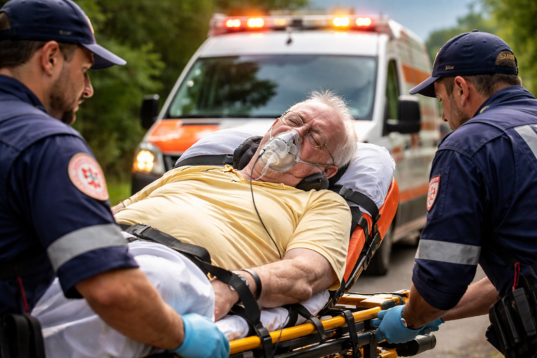 Imagem de capa representando Rafael Greca sofre queda em Maripá, hospital e atendimento médico