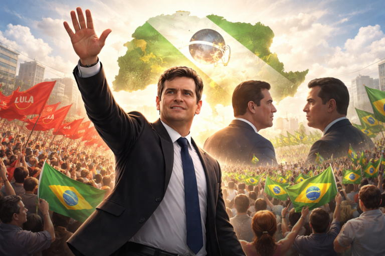 Imagem representando liderança Sergio Moro Paraná e polarização eleitoral