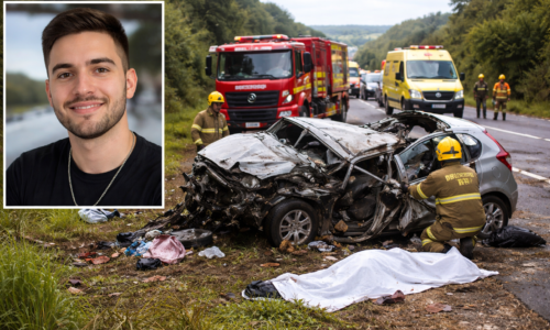 Imagem de capa representando João Gabriel Fracarolli identificado após acidente fatal na BR-376 em Nova Esperança