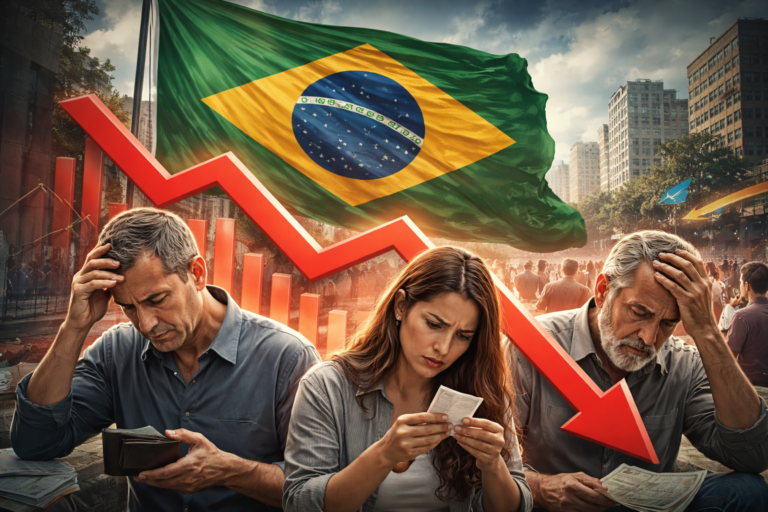 Imagem capa 53 brasileiros economia está ruim segundo pesquisa BTG/Nexus