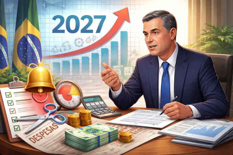 Imagem capa mostra conceito de ministro planejamento confirma ajuste fiscal com gatilhos e revisão de despesas