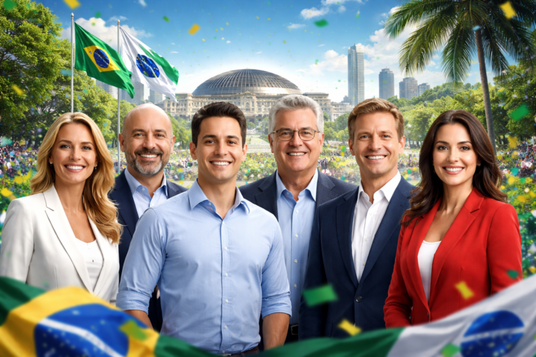 Imagem horizontal representando eleições 2026 conheça candidatos ao Senado pelo Paraná