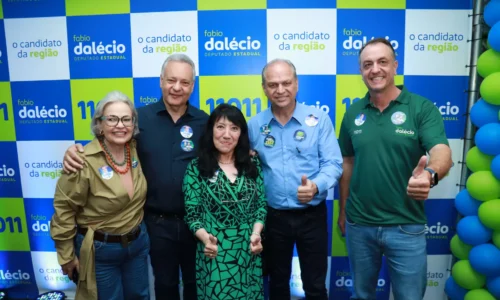 Lançamento da campanha de Fábio Dalécio