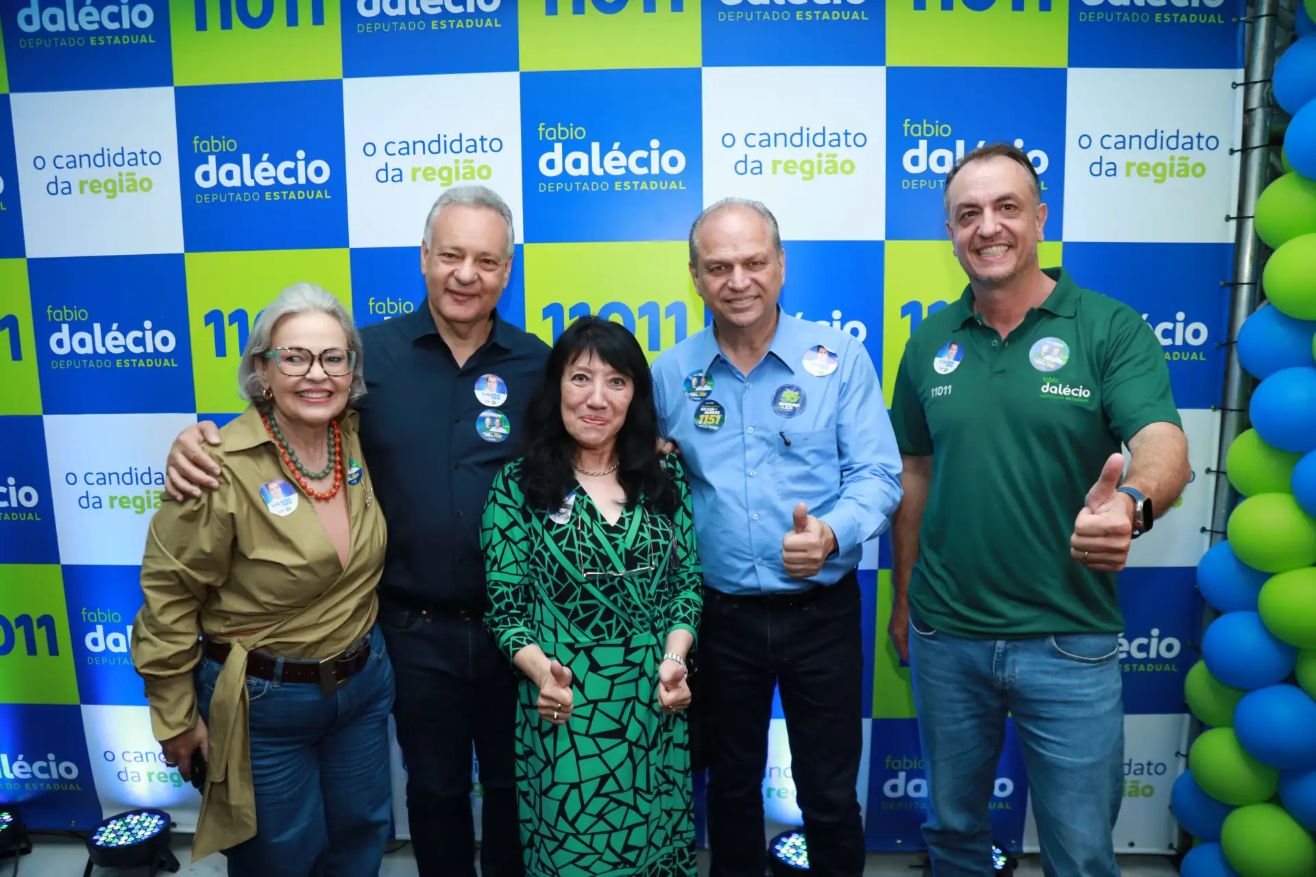 Lançamento da campanha de Fábio Dalécio