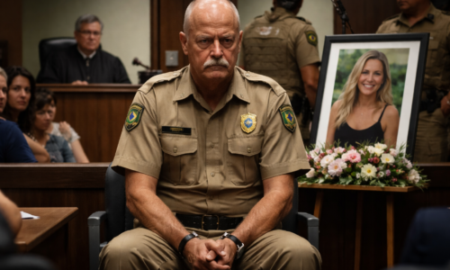 Imagem horizontal ilustrando sargento aposentado é condenado por assassinato