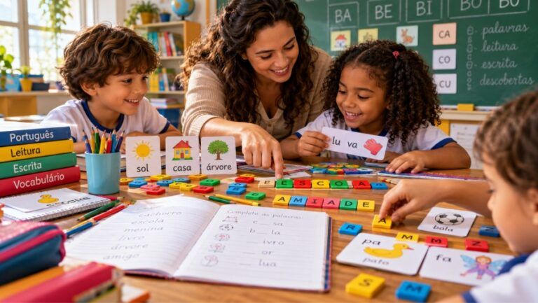 Atividades de português com jogos de palavras