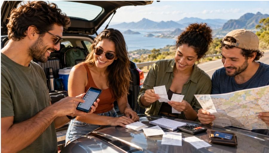 Como dividir despesas de uma viagem