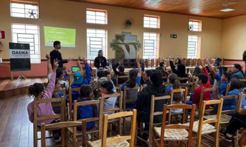 Gaema promove palestras sobre educação ambiental em Porto Vitória e Paula Freitas