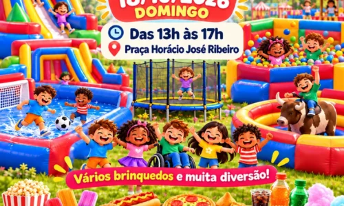 Ubiratã terá uma tarde de diversão em comemoração ao Dia das Crianças